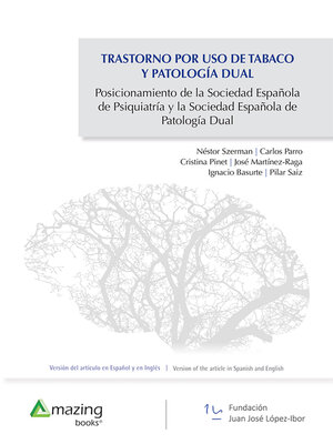 cover image of TRASTORNO POR USO DE TABACO Y PATOLOGÍA DUAL